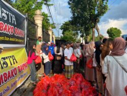 Komunitas AVISTA Berbagi Ratusan Sembako Kepada Warga Kendari Yang Membutuhkan 