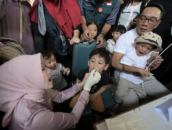 Pantau Perkembangan Capaian Imunisasi Polio di Dashboard Jabar