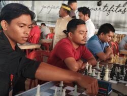 Kejuaraan Catur Mitra Parlemen Hugua Resmi Dibuka, PJ Wali Kota Kendari Berikan Apresiasi 