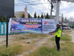 Satlantas Polresta Kendari Gelar Operasi Zebra Anoa 2023 Mulai Hari ini, Berikut Sasarannya