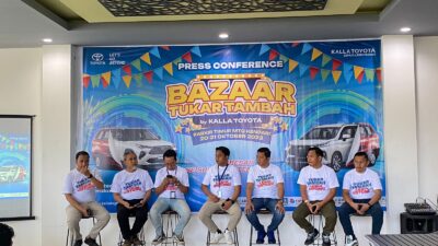 Kalla Toyota Kendari Menggelar Bazaar Tukar Tambah Dengan Beragam Promo Spesial