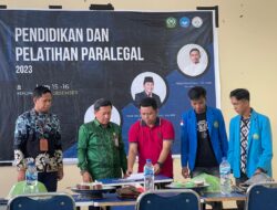 Pengwil INI Sultra bersama Kasasi Sultra Menggelar Pendidikan dan Pelatihan Paralegal di IAIN Kendari