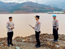 Kapolres Konut Pimpin Langsung Penertiban Ilegal Mining di Blok Marombo