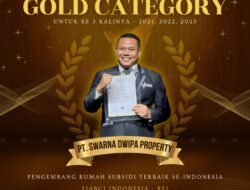 PT SDP Kembali Terpilih Sebagai Pengembang Rumah Subsidi Terbaik pada REI Excellence Award