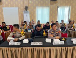 Pantau Kesiapan Pemilu 2024, Tim Mabes Polri Supervisi Operasi Mantab Brata di Polda Sultra