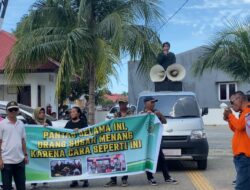 Diduga Langgar Kode Etik, Ketua PN Unaha Didemo di Pengadilan Tinggi Sultra