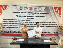 Mou Dengan Pemda Bombana, LBH Kasasi Sultra Beri Bantuan Hukum Masyarakat Miskin