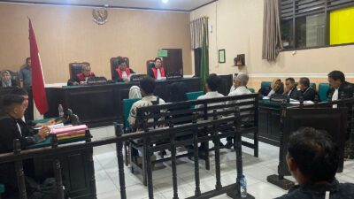 Sidang Perdana Kasus Penganiayaan di Apotek Medikatama Kendari, 6 Saksi Dihadirkan
