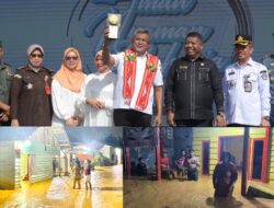 Ditengah Warganya yang Kesusahan Kerena Banjir, Pj Kendari Terima Penghargaan Pengelolaan Sampah Terbaik