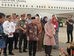 Tiba di Sultra, Berikut Agenda Wapres Ma’ruf Amin