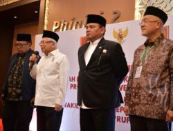 Hadiri Pengukuhan KDEKS Sultra di Kendari, Wapres Ma’ruf Amin Tekankan Nilai Ekonomi Syariah