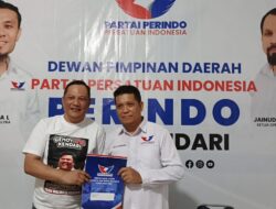 Yudhianto Mahardika, Kandidat Calon Wali Kota Kendari Pertama Ambil Formulir di Partai Perindo