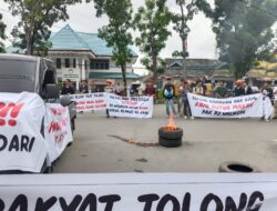 Sejumlah Kontraktor di Sultra Demo, Desak Pemkot Bayar Utang Rp 745 Juta