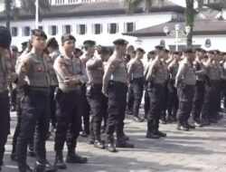 180 Personel Polresta Kendari Dikerahkan untuk Pengamanan Lebaran