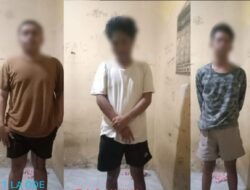 Polsek Baruga Tangkap Tiga Pelaku Aniaya Warga di Kolam Retensi Kendari
