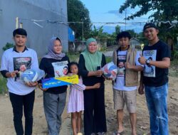 Kerabat Yudi Bantu Emak-Emak Pegiat Voly di Kendari