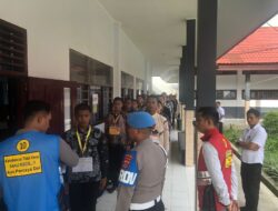 Sebanyak 57 Peserta Calon Taruna Akpol dari Polda Sultra Jalani Tes CAT