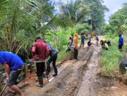 Karena Merusak Jalan di Desa Pangi-Pangi Koltim, Warga Blokade Jalan Tambang Galian C Ilegal