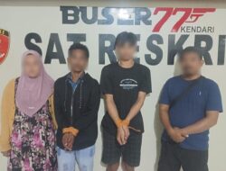 Polisi Tangkap Komplotan Curanmor di Kendari, Salah Satunya Perempuan
