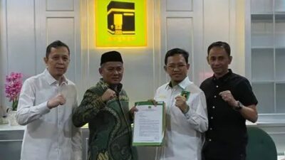 Pasangan Bakal Calon dan Wakil Bupati Kolut, Sumarling Majja dan Timber Dapat Rekomendasi dari PPP