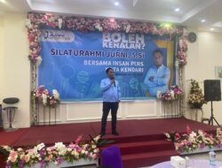 Gelar Silaturahmi Bersama Wartawan Kendari, Jurni Sebut Media Berperan Sebagai Pengawas Pemerintah