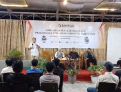 Bawaslu Bersama Hugua Gelar Sosialisasi Pilkada 2024 Tentang Bahayanya Money Politic