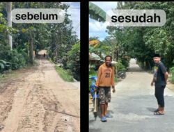 Warga Apresiasi Sudirman atas Realisasi Program Rabat Jalan di Kelurahan Punggolaka Kendari