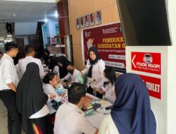 Peringati Hari Pengayoman Ke 79, Kanwil Sultra Gelar Pemeriksaan Kesehatan Gratis