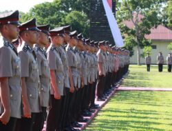 Ratusan Bintara Remaja Polri Dilantik Kapolda Sultra
