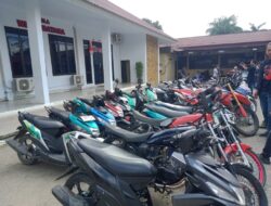 Pengumuman! Warga yang Kehilangan Motor Silakan Datang ke Polresta Kendari
