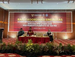 KI Sultra Kembali Menggelar Rapat Kordinasi Sinergitas Bersama PPID se Sultra