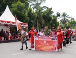 Menjelang HUT RI-79, Karnaval Juang Sukses Digelar di Kendari, Bangkitkan Semangat Nasionalisme