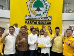 Siska-Sudirman Resmi Terima B1 KWK dari Partai Golkar