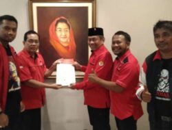 Pilkada Muna, Pasangan Bachrun-Asrafil Resmi Terima B1 KWK dari PDIP
