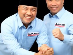 AJP-ASLI Imbau Ribuan Simpatisan Tertib saat Prosesi Pendaftaran ke KPU Kendari