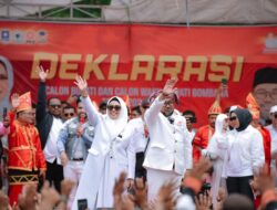 Ribuan Masyarakat Bombana Hadiri Deklarasikan Paslon Nirwana-Heryanto