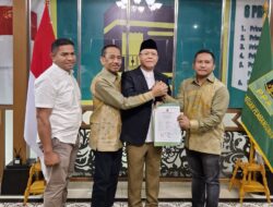 Pasangan Darwin-Ali Basa Resmi Terima B1 KWK dari PPP, Bertarung di Pilkada Mubar