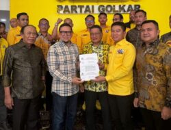 Golkar Resmi Mengusung Irham Kalenggo-Wahyu Ade Pratama Imran, Bertarung di Pilkada Konsel