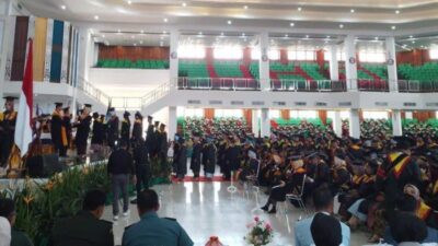 Ribuan Mahasiswa UHO Kendari Resmi Wisuda Gelombang Pertama, Periode April-Juli 2024