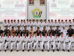 Sebanyak 43 Anggota Paskibraka Sultra Dikukuhkan