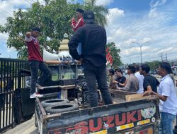 Demo Polresta Kendari, Bappemda Sultra Pertanyakan Kasus Satpol PP Keroyok Warga Kendari