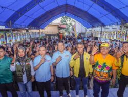 Kampanye Perdana di Kendari Barat, AJP-ASLI Janjikan Lapangan Kerja Hingga Pendidikan Gratis