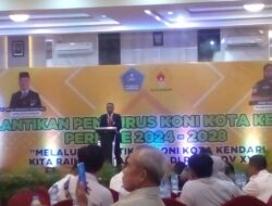 Ketua Koni Kendari Minta Pihak Swasta Terlibat dalam Pengembangan Olahraga