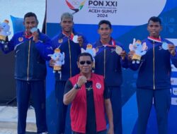 Harumkan Nama Daerah di PON XXI 2024 Sumut, Atlet Dayung Sultra Raih Mendali Perak