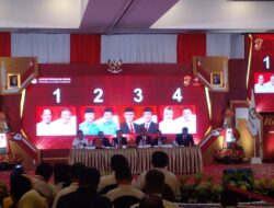 Nomor Urut Paslon Gubernur dan Wakil Gubernur Sultra Resmi Ditetapkan