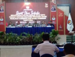 KPU Sultra Tetapkan Jumlah DPT pada Pemilihan Gubernur dan Wakil Gubernur, Berikut Rinciannya