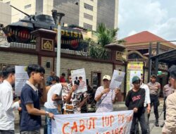 Gelar Aksi, Jarnas MM Laporkan PT WIN dan Kapolres Konsel ke Mabes Polri
