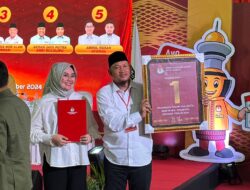 Peroleh Nomer Urut 1, Siska-Sudirman : Simbol Kemenangan dan Konsistensi