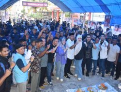 Ratusan Tim Pemenangan Siska-Sudirman di Kecamatan Mandonga Resmi Dilantik