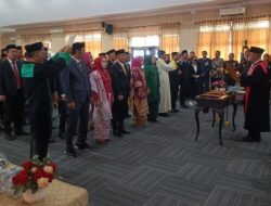 Sebanyak 32 Anggota DPRD Konawe Selatan Priode 2024-2029 Dilantik, Ini Daftarnya